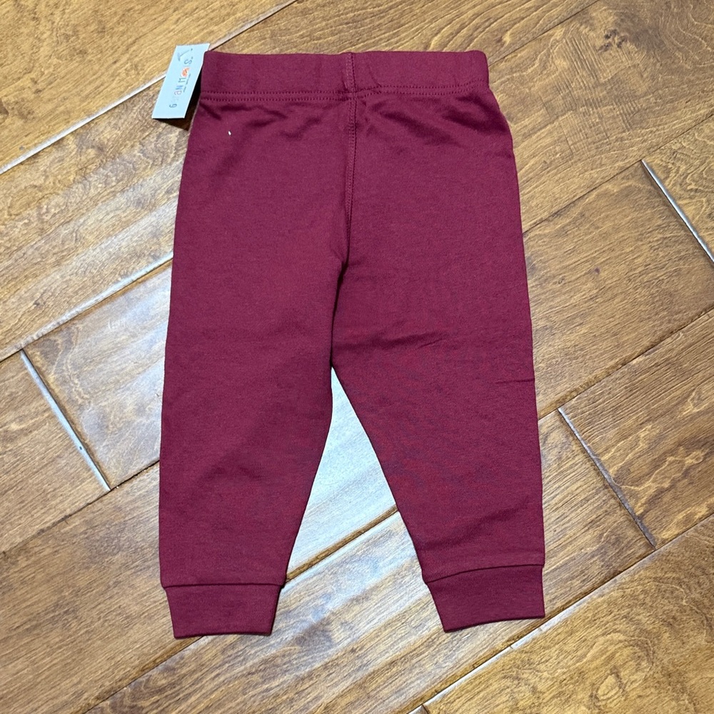 NWT Size 18M Garanimals Maroon Joggers